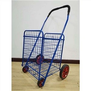 Opvouwbare winkelwagen met wielen