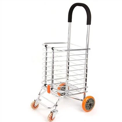 Winkelwagen op wielen Vouwen