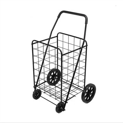 Opvouwbare winkelwagen op wielen